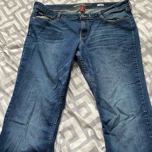 Arizona Bootcut Jeans Size 17 Long